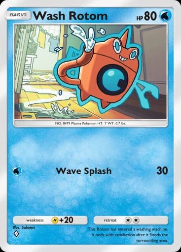 Wash Rotom