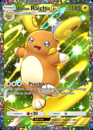Alolan Raichu ex