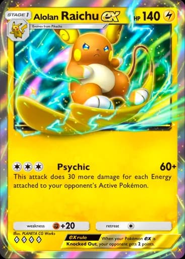 Alolan Raichu ex