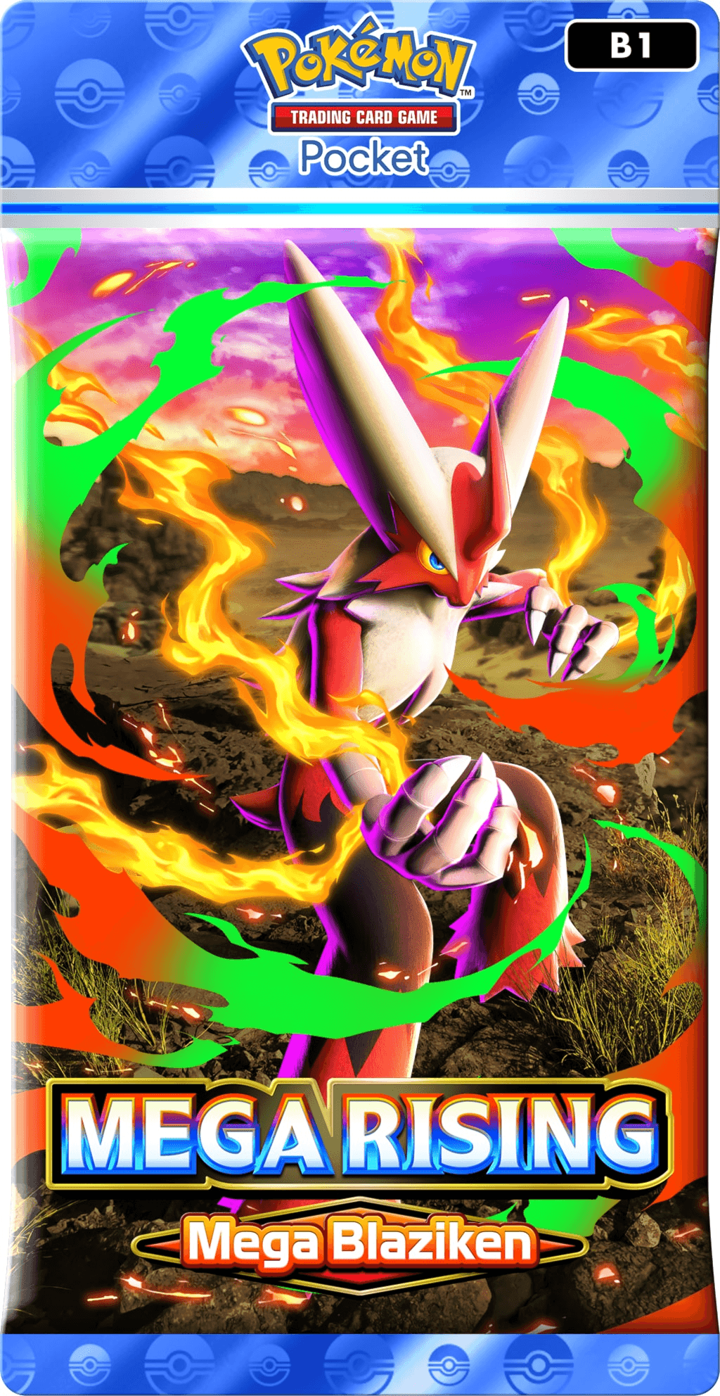 Mega Blaziken pack