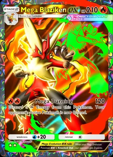 Mega Blaziken ex