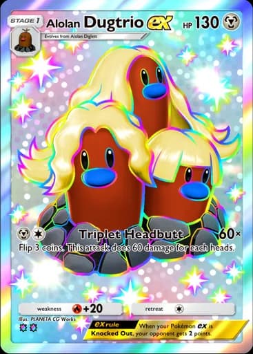 Alolan Dugtrio ex