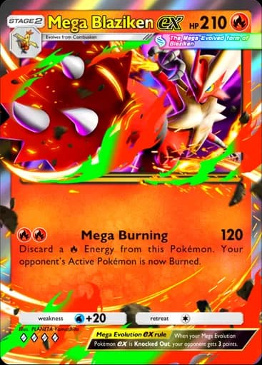 Mega Blaziken ex